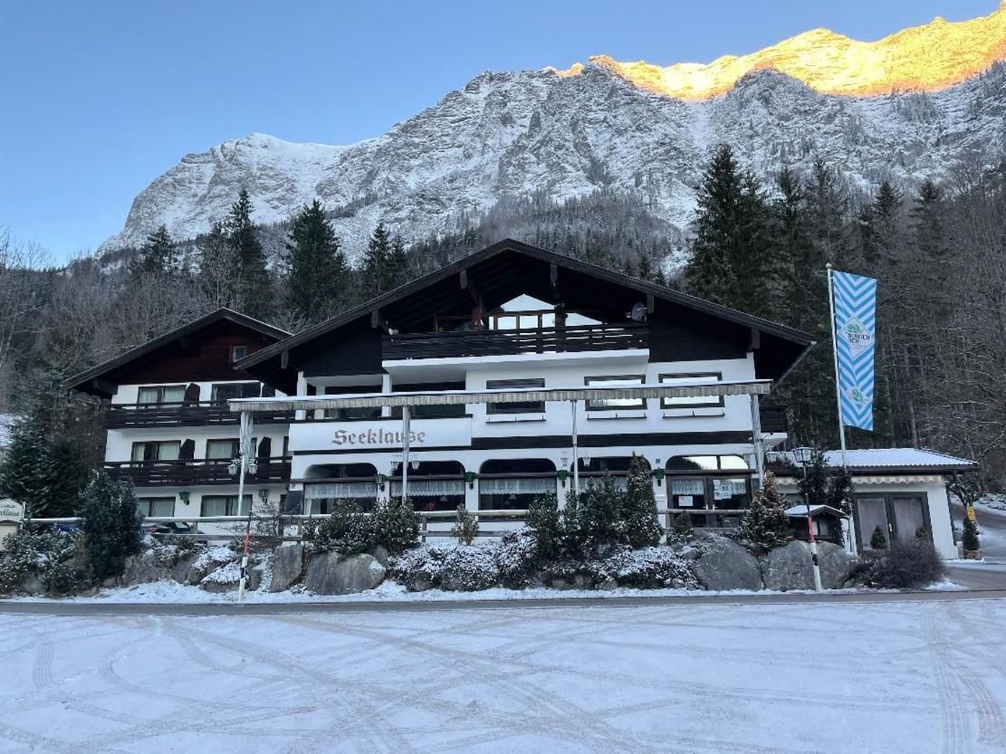 Gasthaus-Pension Seeklause Ramsau bei Berchtesgaden Buitenkant foto