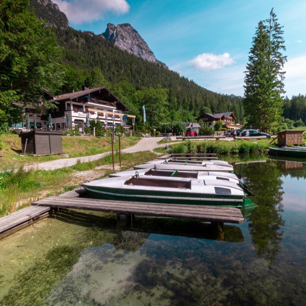 Gasthaus-Pension Seeklause Ramsau bei Berchtesgaden Buitenkant foto